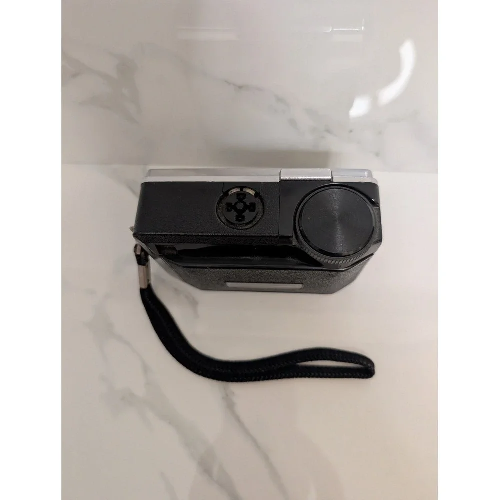 Kodak Instamatic 133 Vintage‎ 126 Film Camera Made in Germany Black Silver